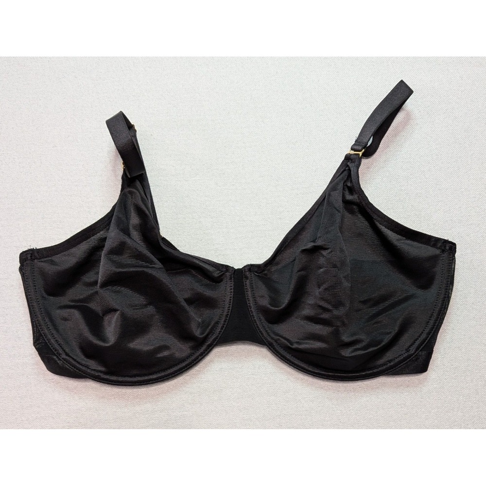 Soma Unbelievable Minimizer Bra Womens 38DD Black Excellent Underwire Support